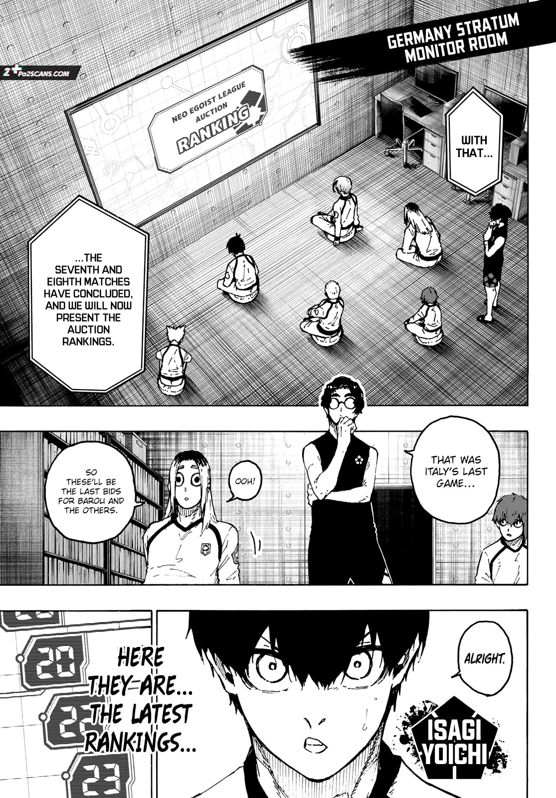 Blue Lock Chapter 246 page 3 - Chapter 246: Irregularity & Abnormality