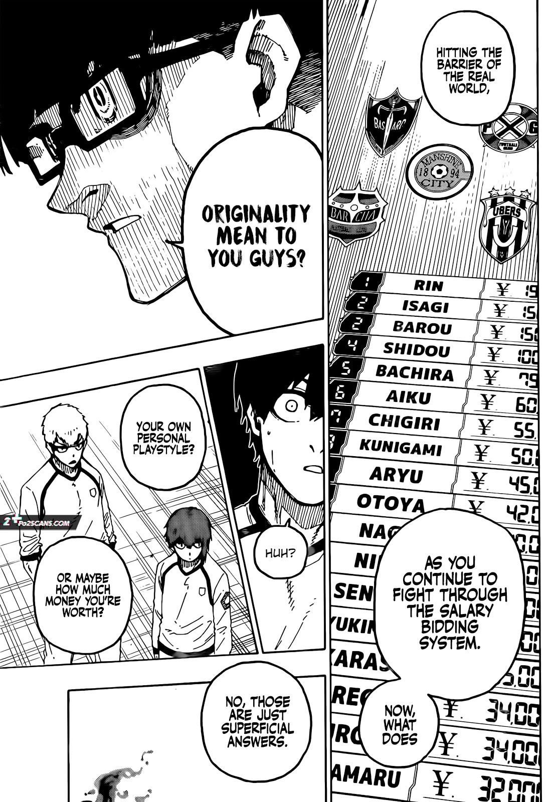 Blue Lock Chapter 247 page 12 - Chapter 247: Originality