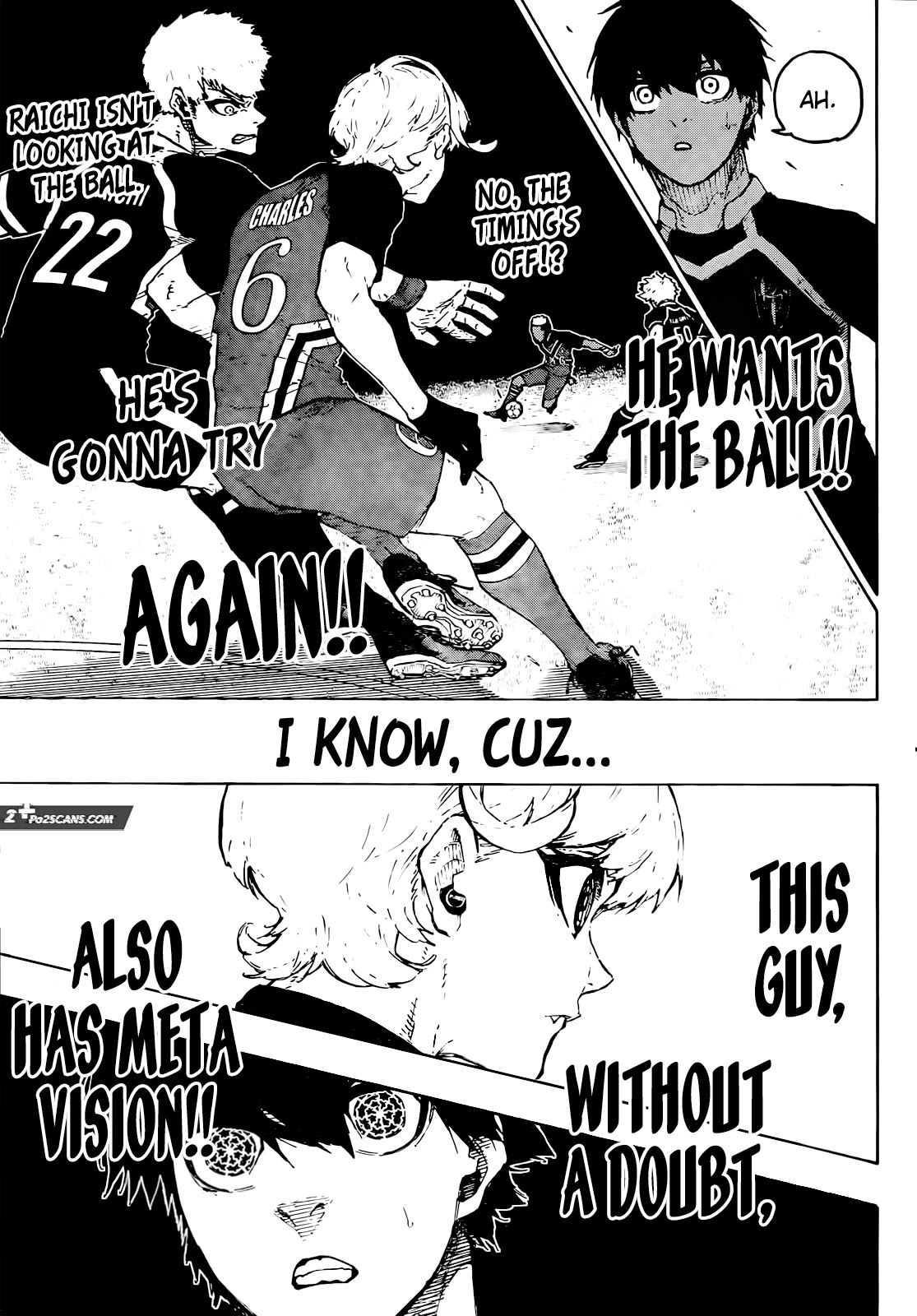 Blue Lock Chapter 250 page 6 - Chapter 250: The Unknown