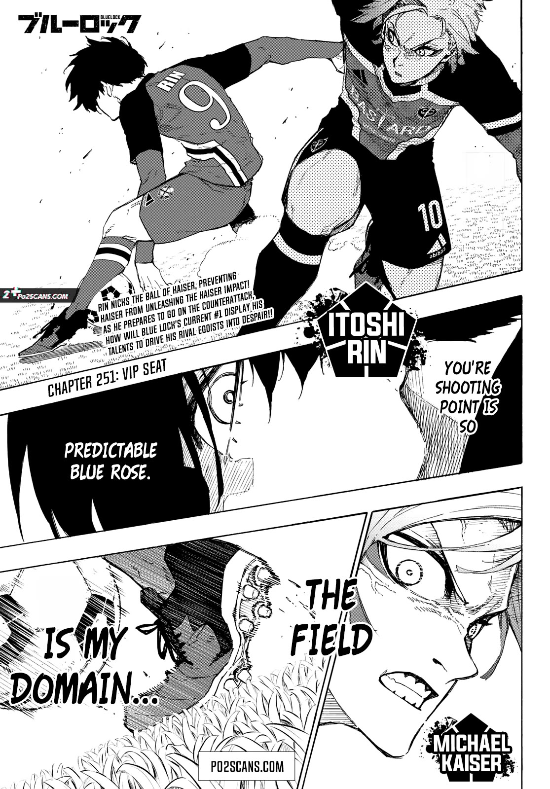 Blue Lock Chapter 251 page 2 - Chapter 251: VIP Seat