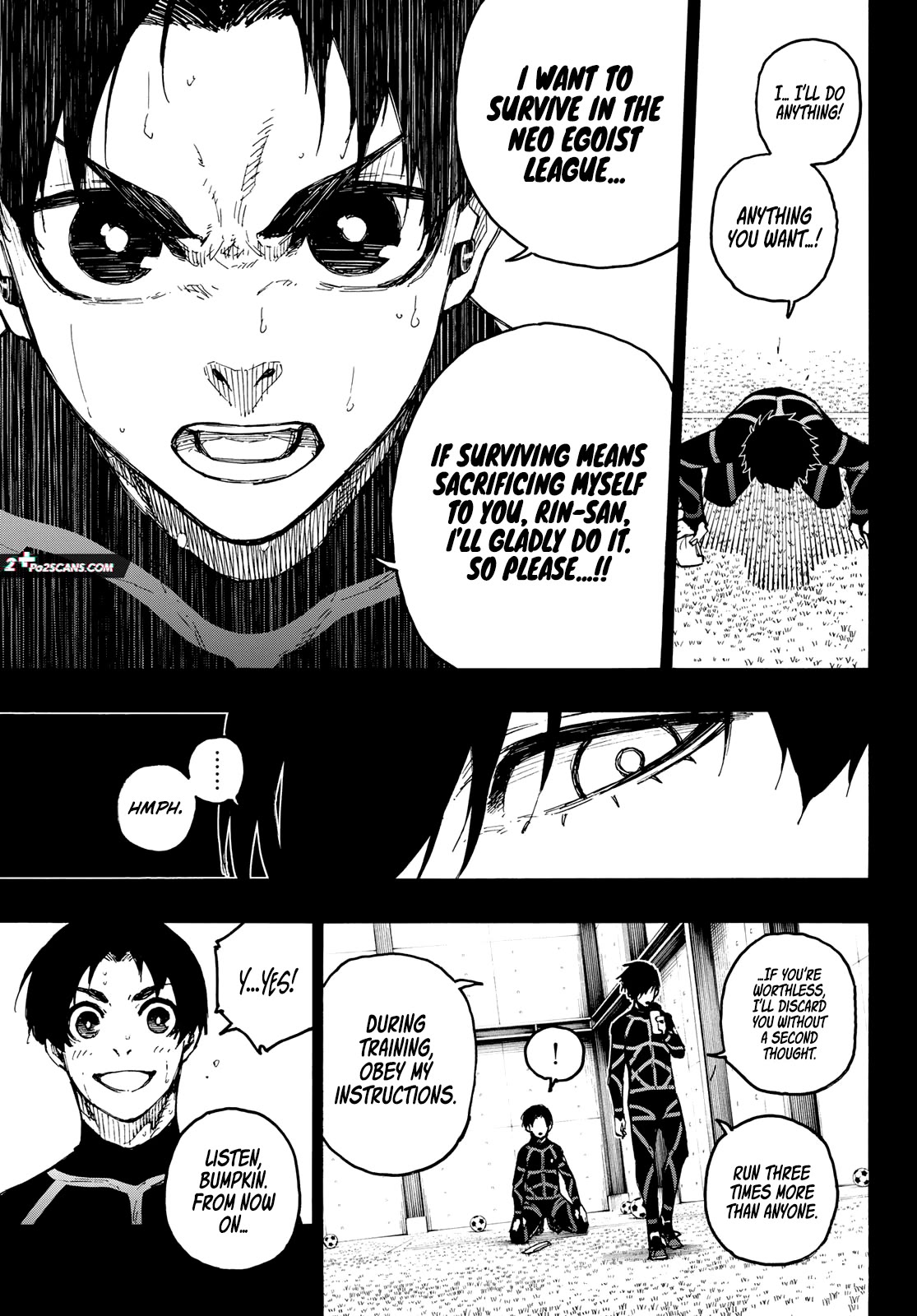 Blue Lock Chapter 251 page 8 - Chapter 251: VIP Seat