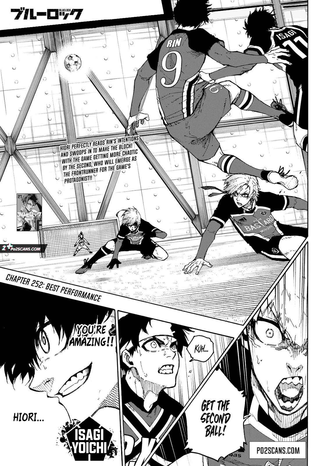 Blue Lock Chapter 252 page 2 - Chapter 252
