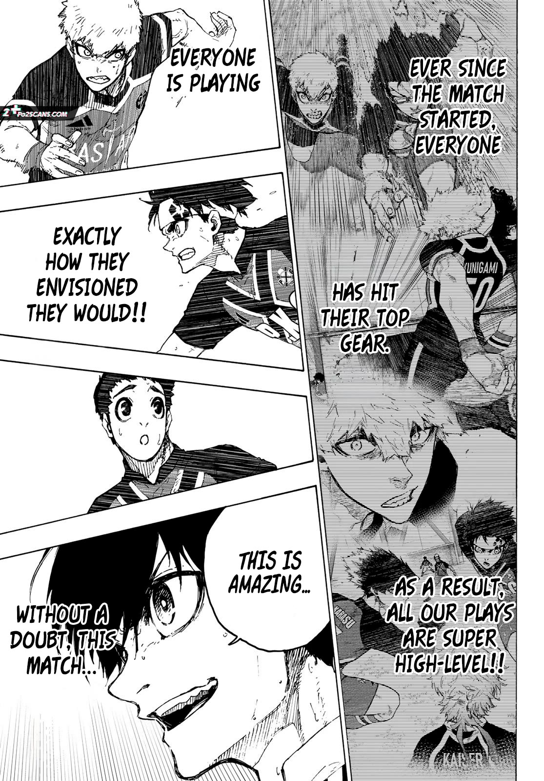 Blue Lock Chapter 252 page 4 - Chapter 252