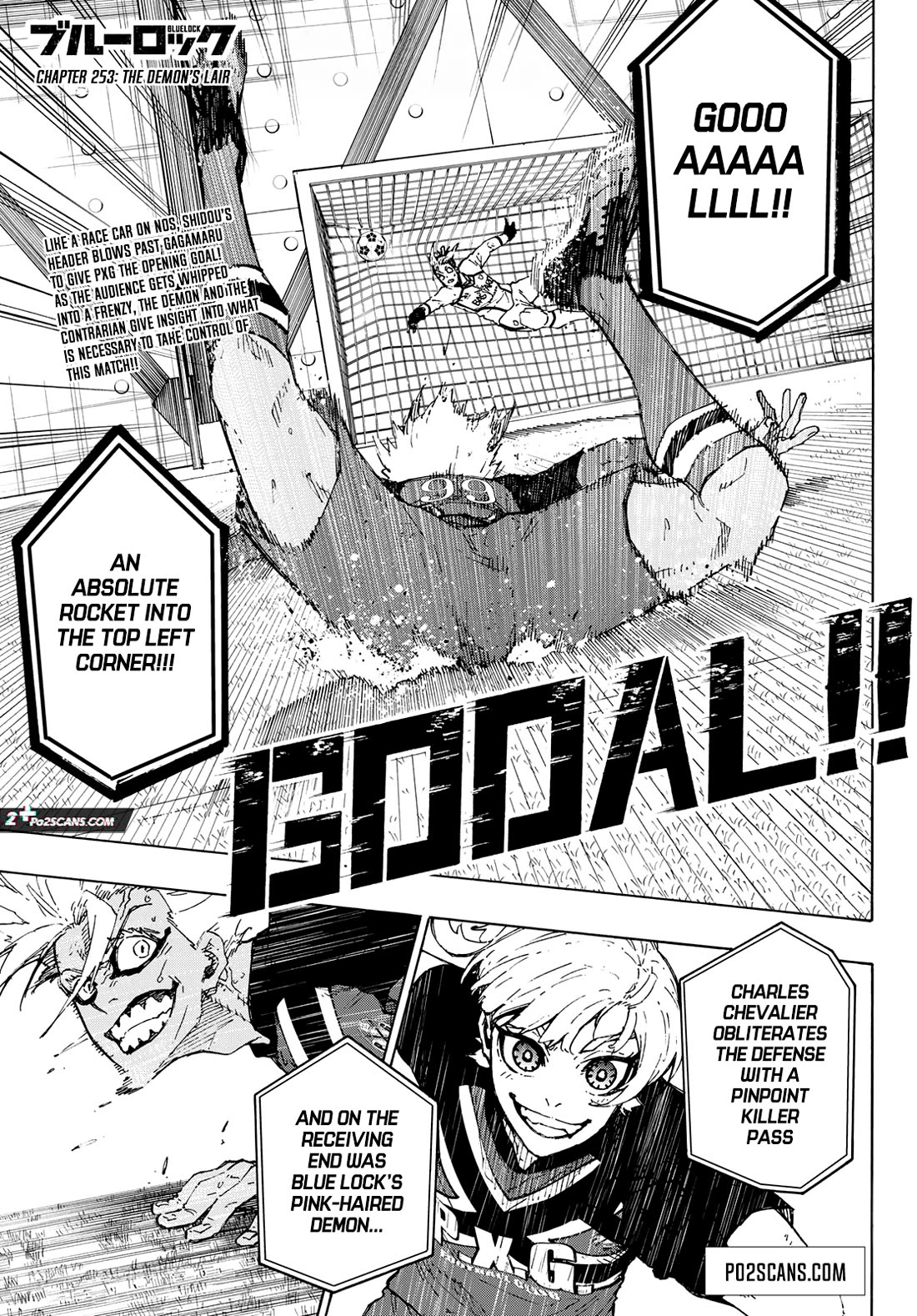 Blue Lock Chapter 253 page 2 - Chapter 253: The Demon's Lair