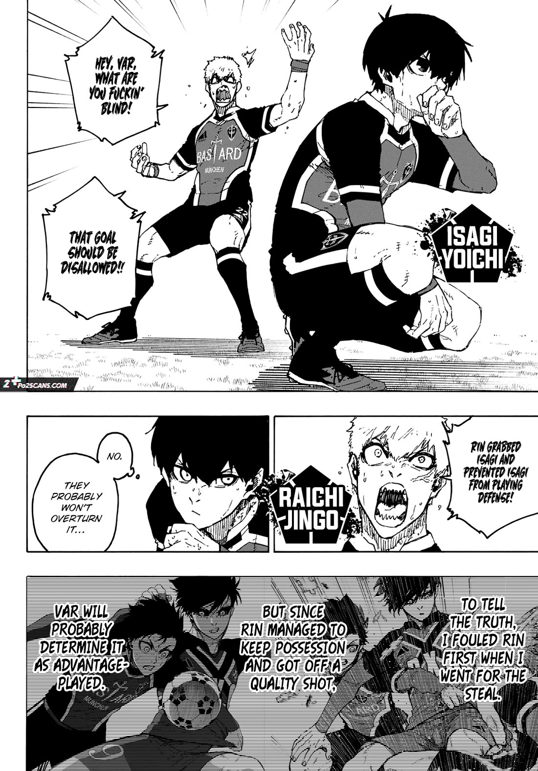 Blue Lock Chapter 253 page 8 - Chapter 253: The Demon's Lair