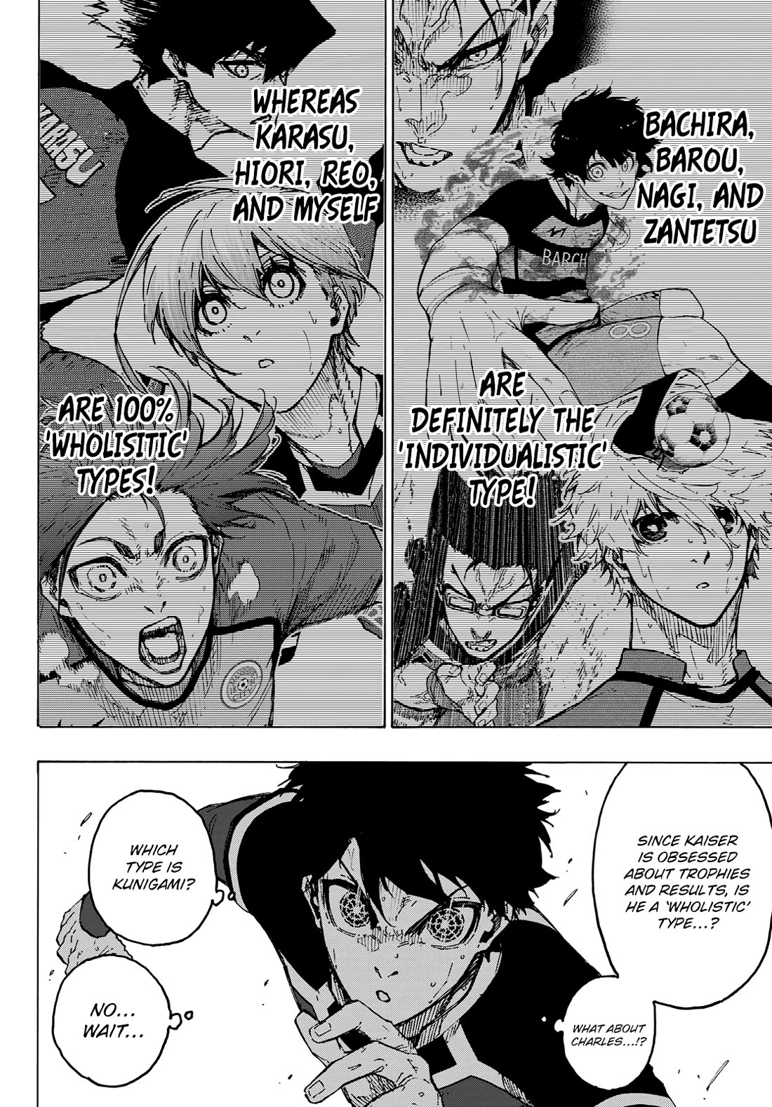 Blue Lock Chapter 254 page 10 - Chapter 254: My Model. The World Model