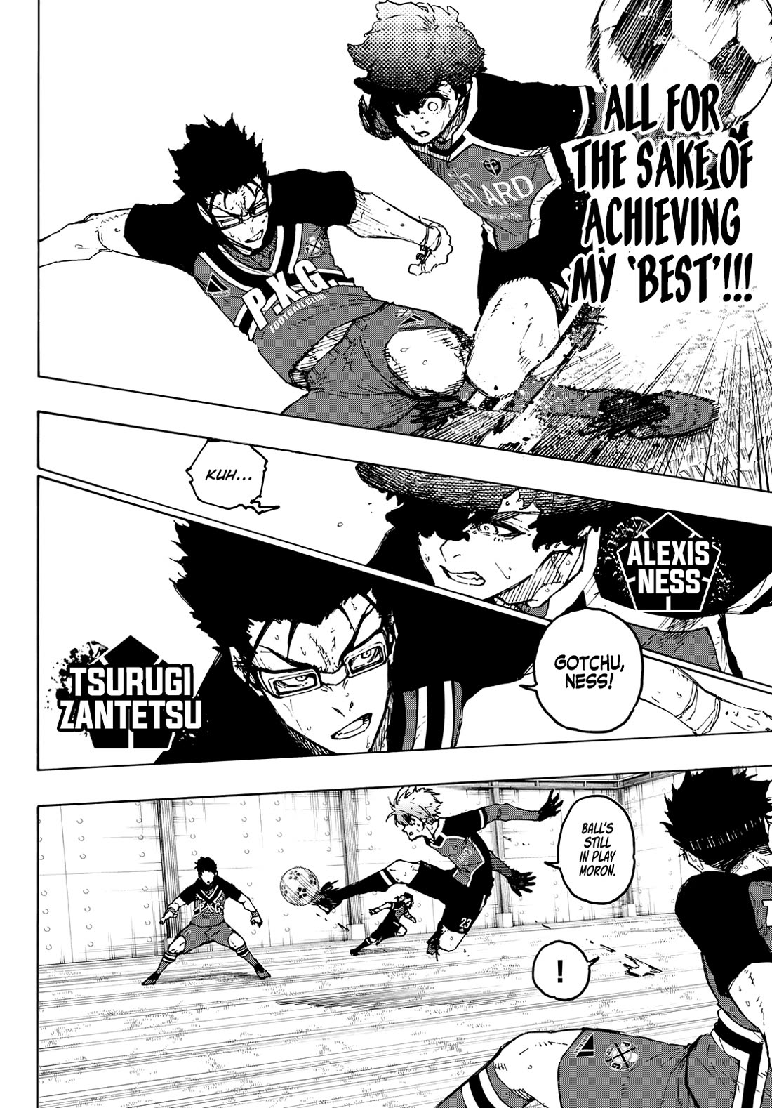 Blue Lock Chapter 254 page 12 - Chapter 254: My Model. The World Model