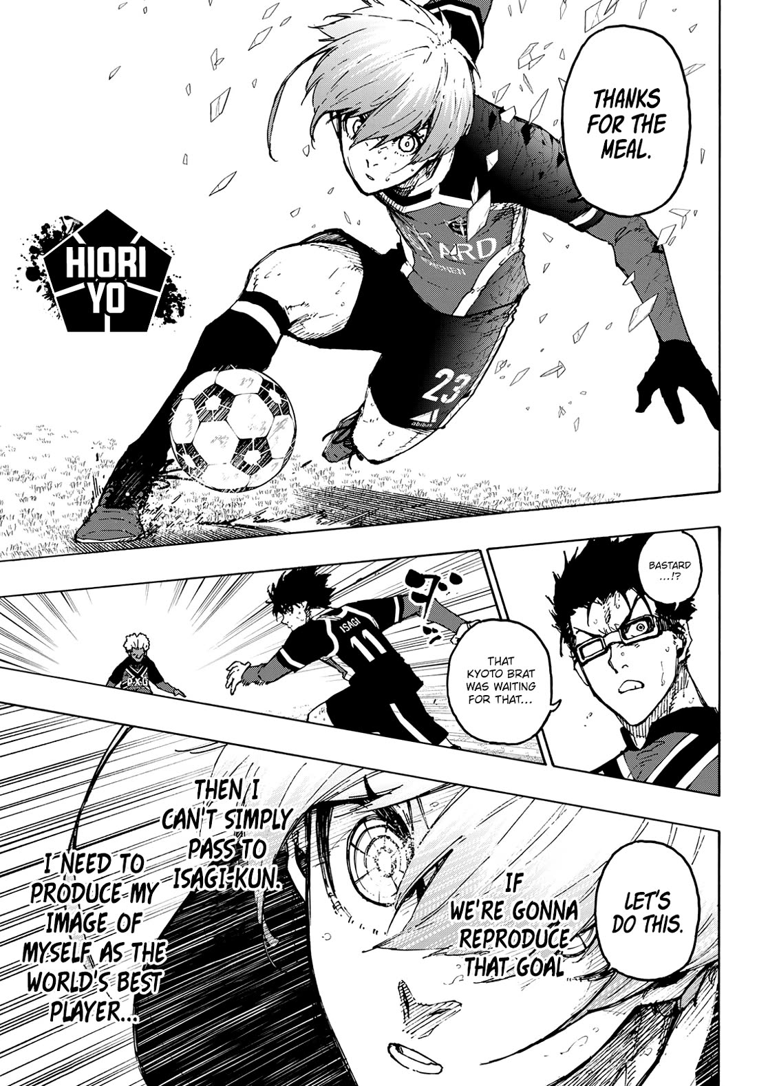 Blue Lock Chapter 254 page 13 - Chapter 254: My Model. The World Model