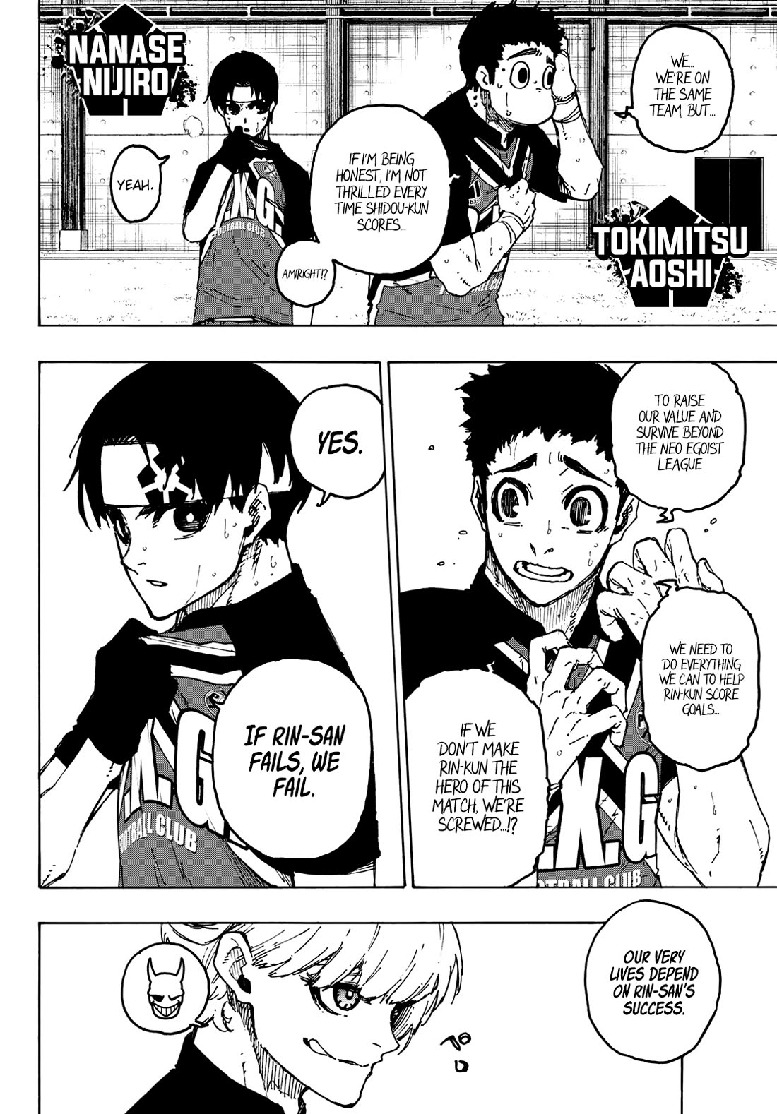 Blue Lock Chapter 254 page 2 - Chapter 254: My Model. The World Model