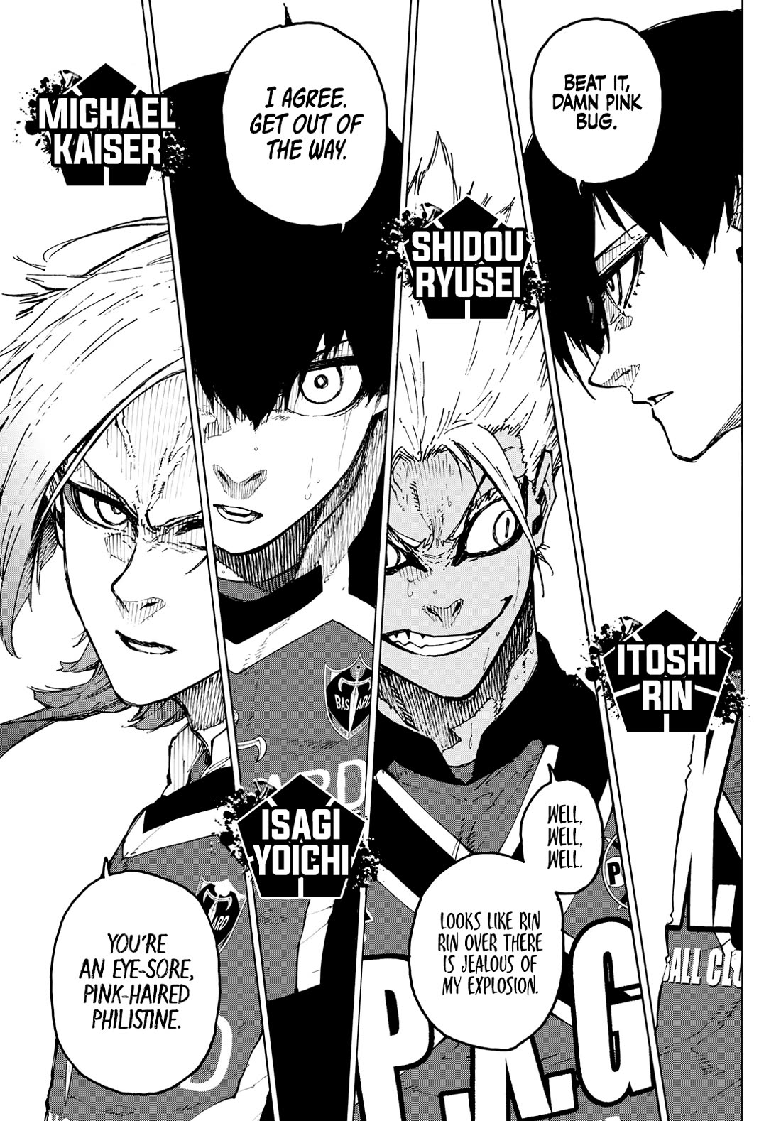 Blue Lock Chapter 254 page 3 - Chapter 254: My Model. The World Model