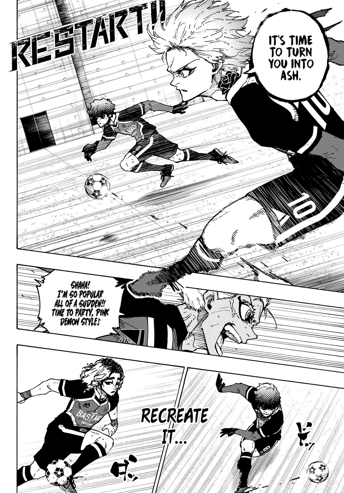 Blue Lock Chapter 254 page 4 - Chapter 254: My Model. The World Model