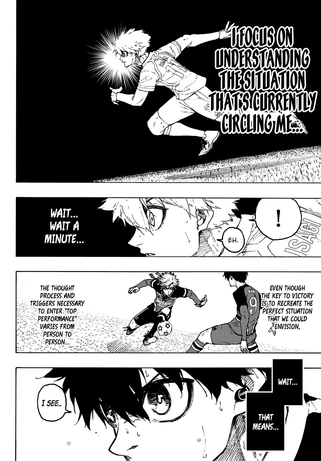 Blue Lock Chapter 254 page 6 - Chapter 254: My Model. The World Model