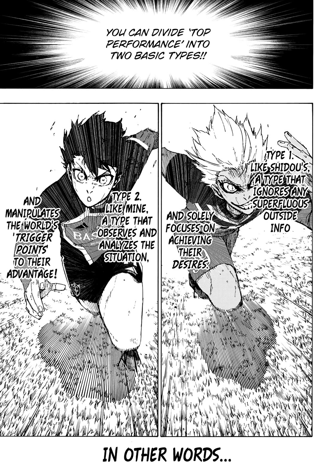 Blue Lock Chapter 254 page 7 - Chapter 254: My Model. The World Model