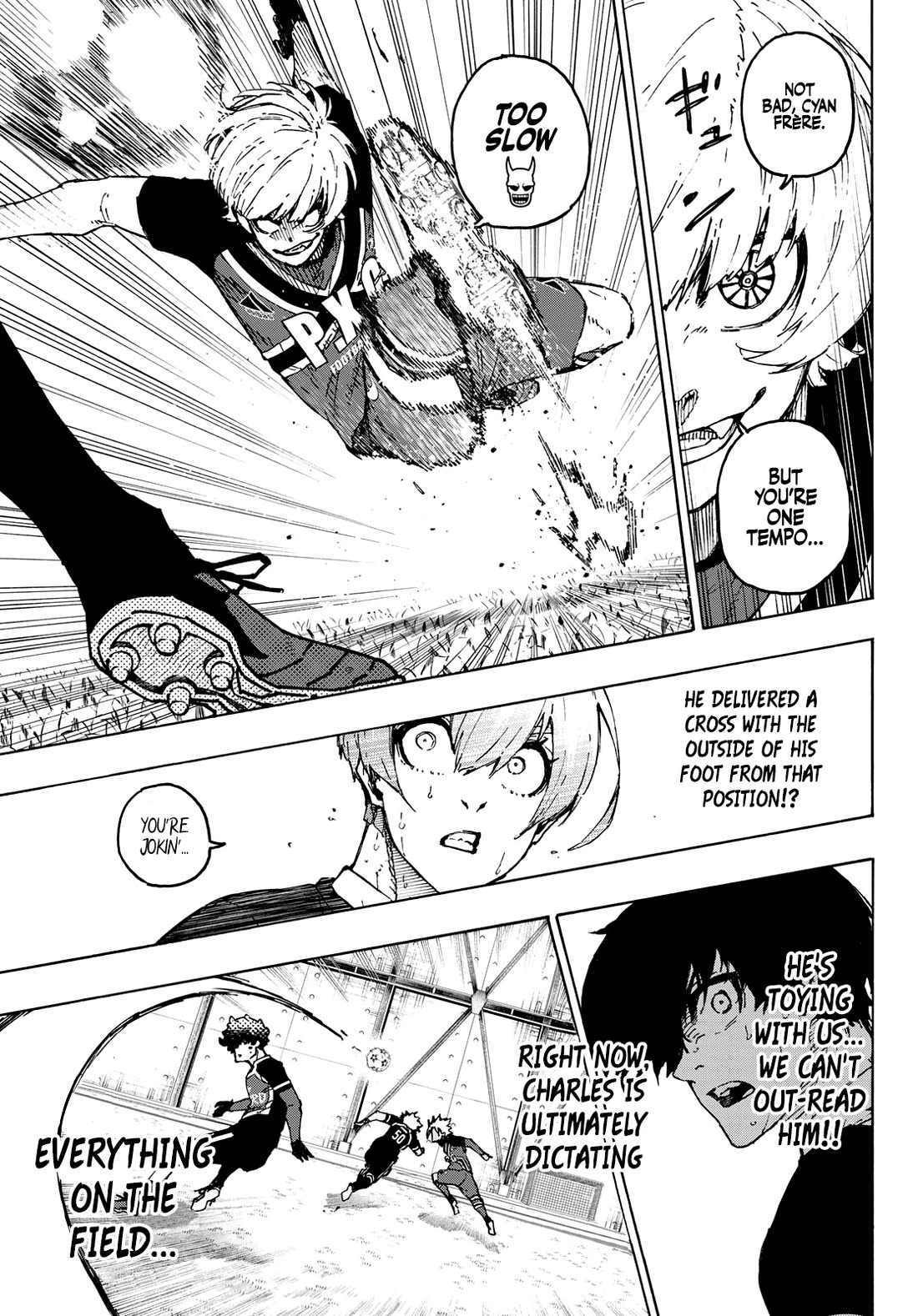 Blue Lock Chapter 255 page 10 - Chapter 255: Still Burning