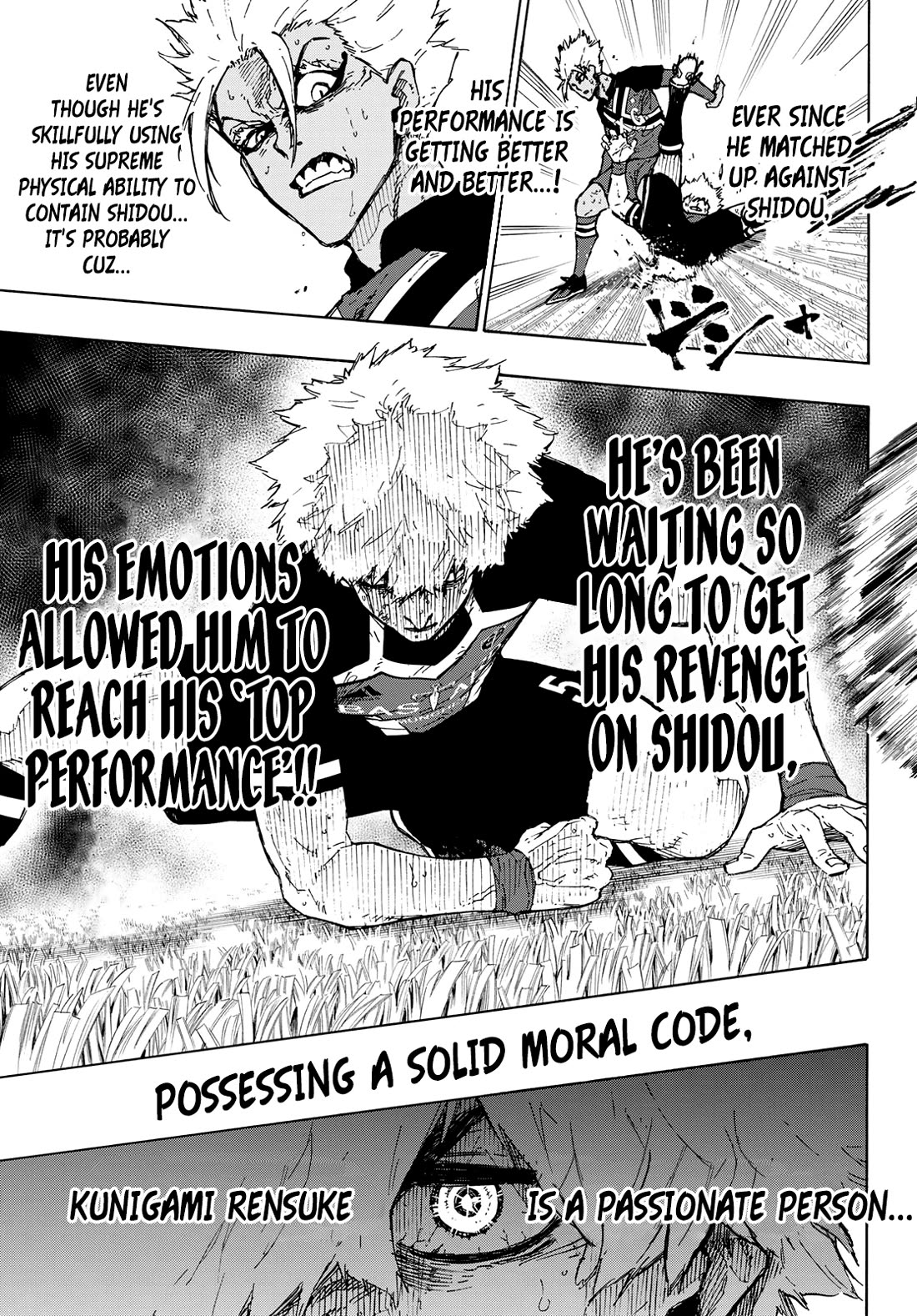 Blue Lock Chapter 255 page 12 - Chapter 255: Still Burning