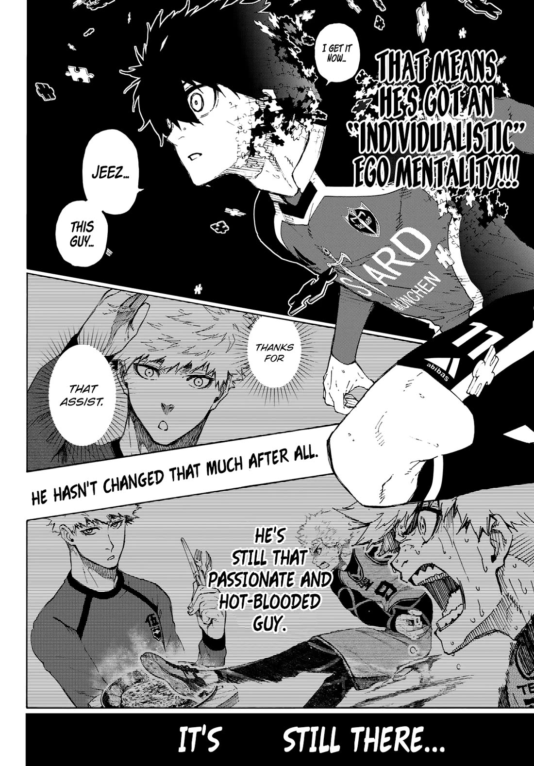 Blue Lock Chapter 255 page 13 - Chapter 255: Still Burning
