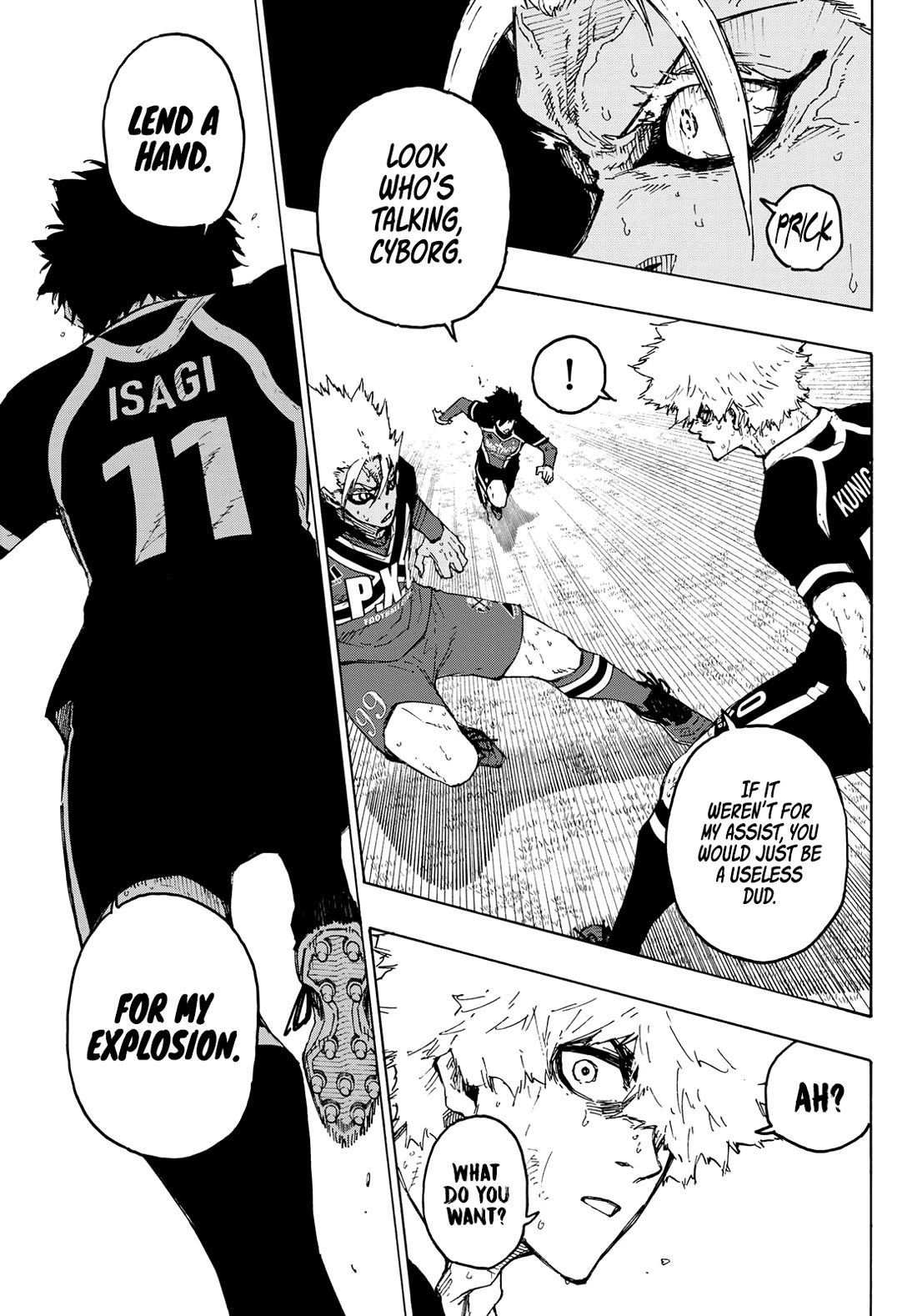 Blue Lock Chapter 255 page 16 - Chapter 255: Still Burning