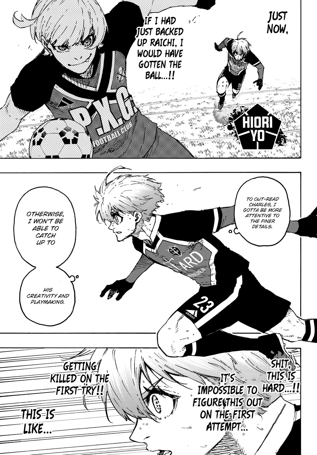 Blue Lock Chapter 255 page 6 - Chapter 255: Still Burning