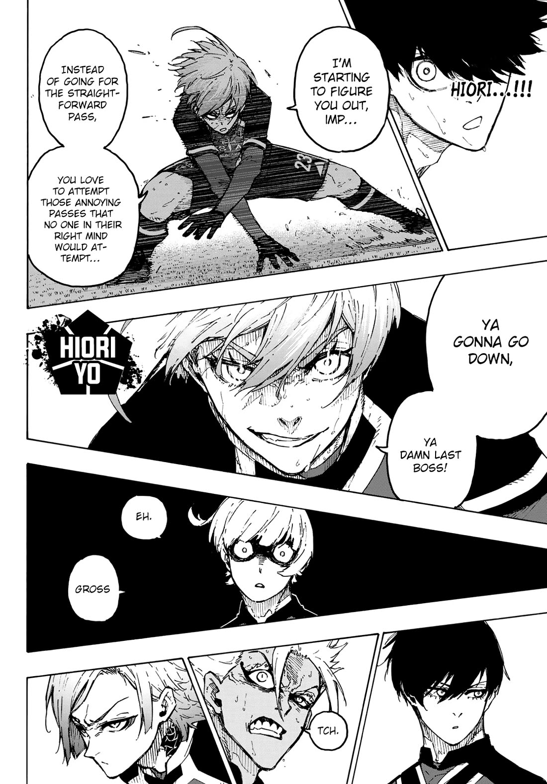 Blue Lock Chapter 256 page 10 - Chapter 256: Read Between the Lines Between the Lines