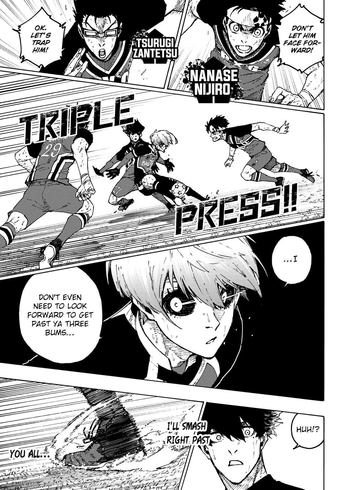 Blue Lock Chapter 256 page 15 - Chapter 256: Read Between the Lines Between the Lines