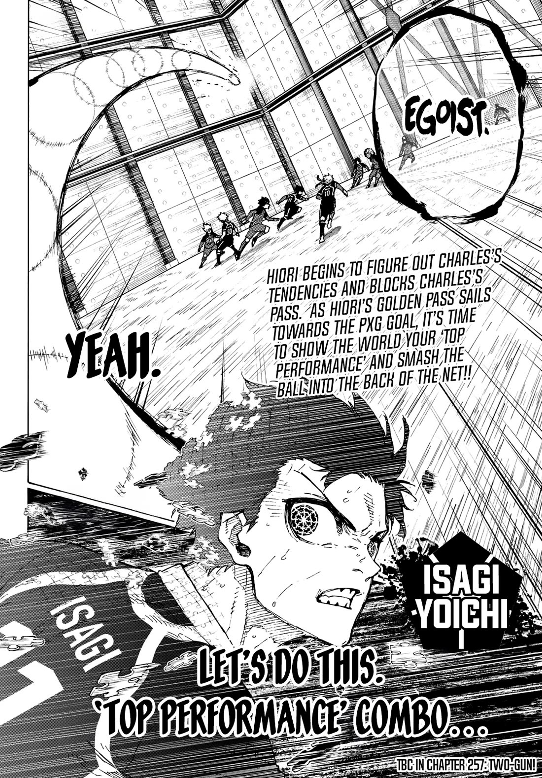 Blue Lock Chapter 256 page 17 - Chapter 256: Read Between the Lines Between the Lines