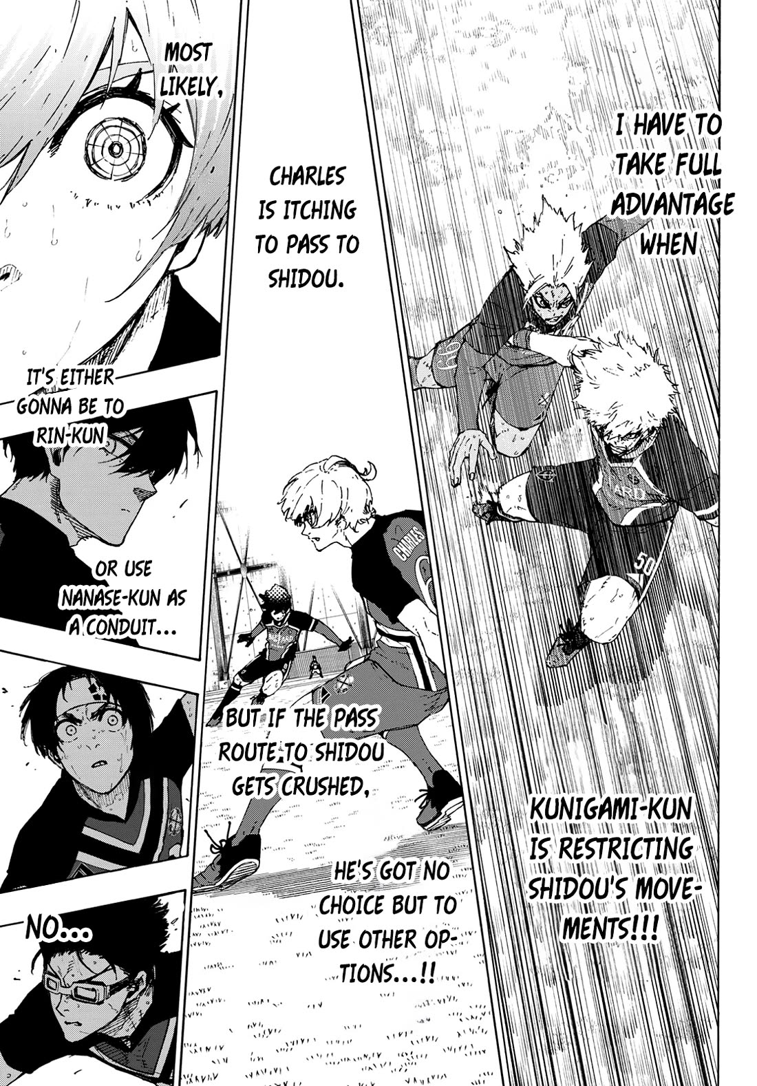 Blue Lock Chapter 256 page 3 - Chapter 256: Read Between the Lines Between the Lines