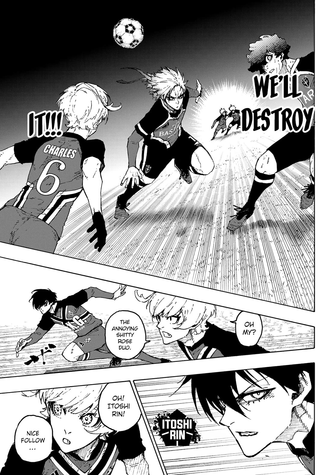 Blue Lock Chapter 256 page 7 - Chapter 256: Read Between the Lines Between the Lines
