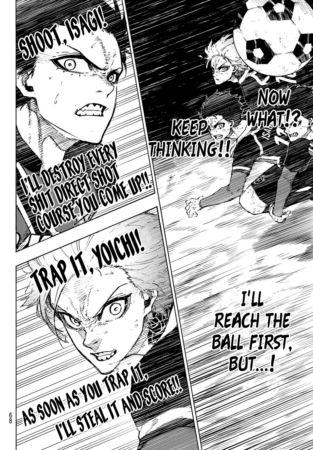 Blue Lock Chapter 257 page 11 - Chapter 257: Two-gun