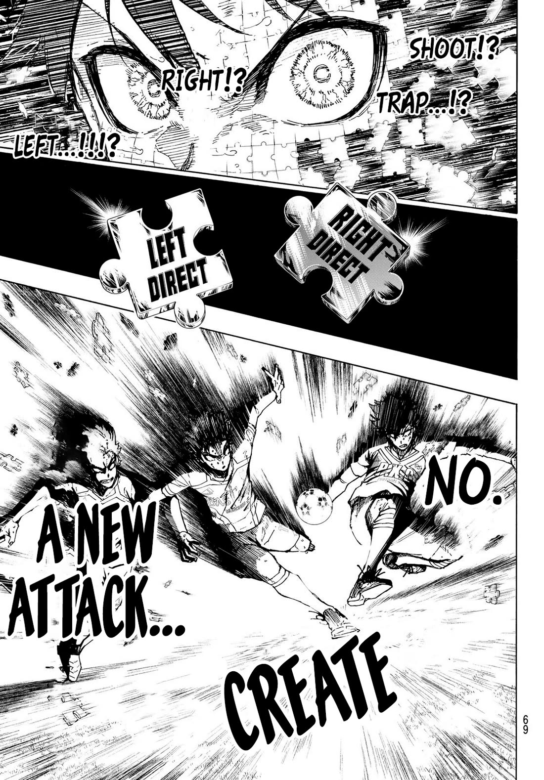 Blue Lock Chapter 257 page 12 - Chapter 257: Two-gun