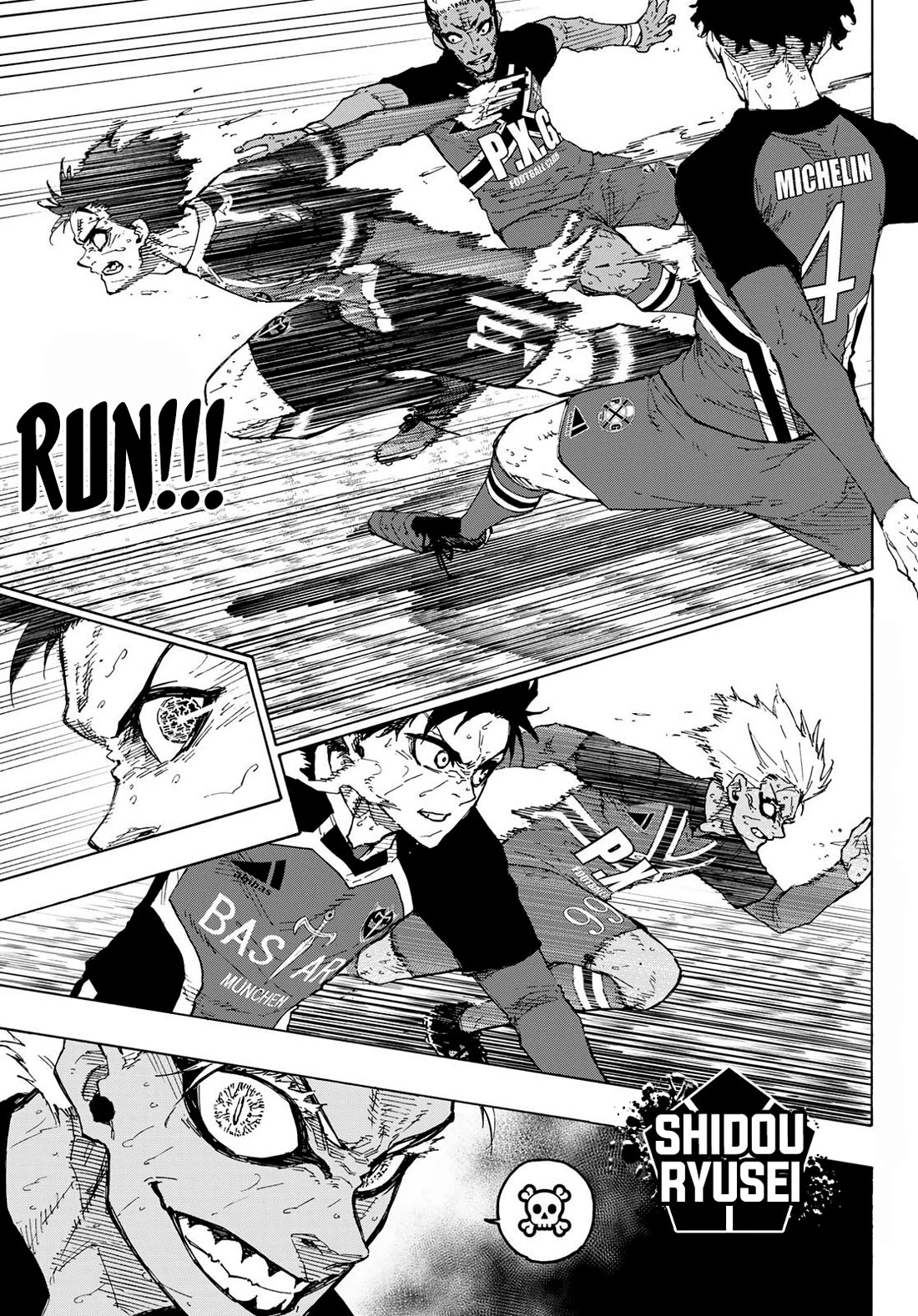 Blue Lock Chapter 257 page 4 - Chapter 257: Two-gun