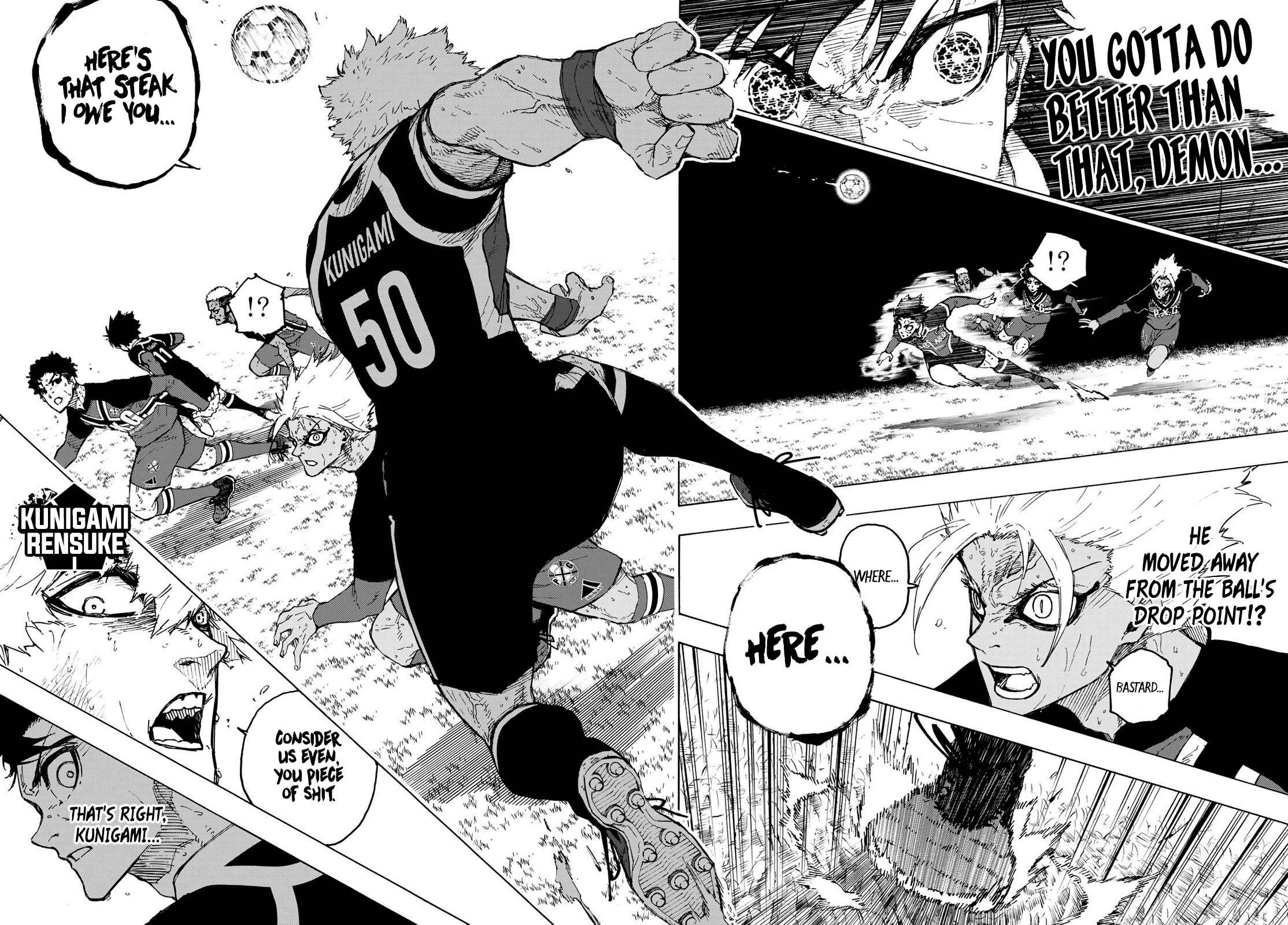 Blue Lock Chapter 257 page 5 - Chapter 257: Two-gun