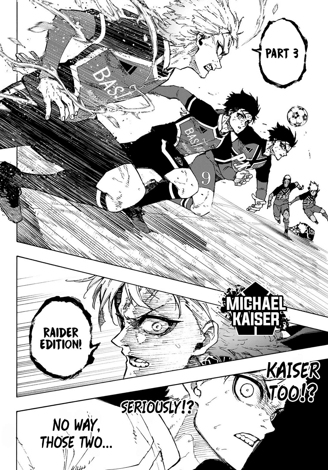 Blue Lock Chapter 257 page 9 - Chapter 257: Two-gun