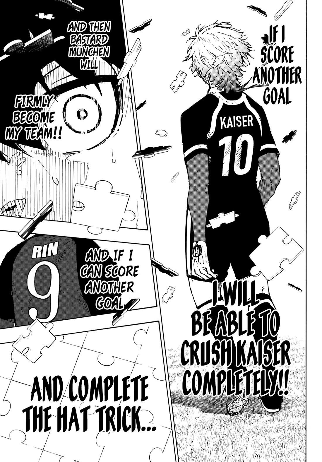 Blue Lock Chapter 258 page 16 - Chapter 258: Combine and Invent. A new weapon!
