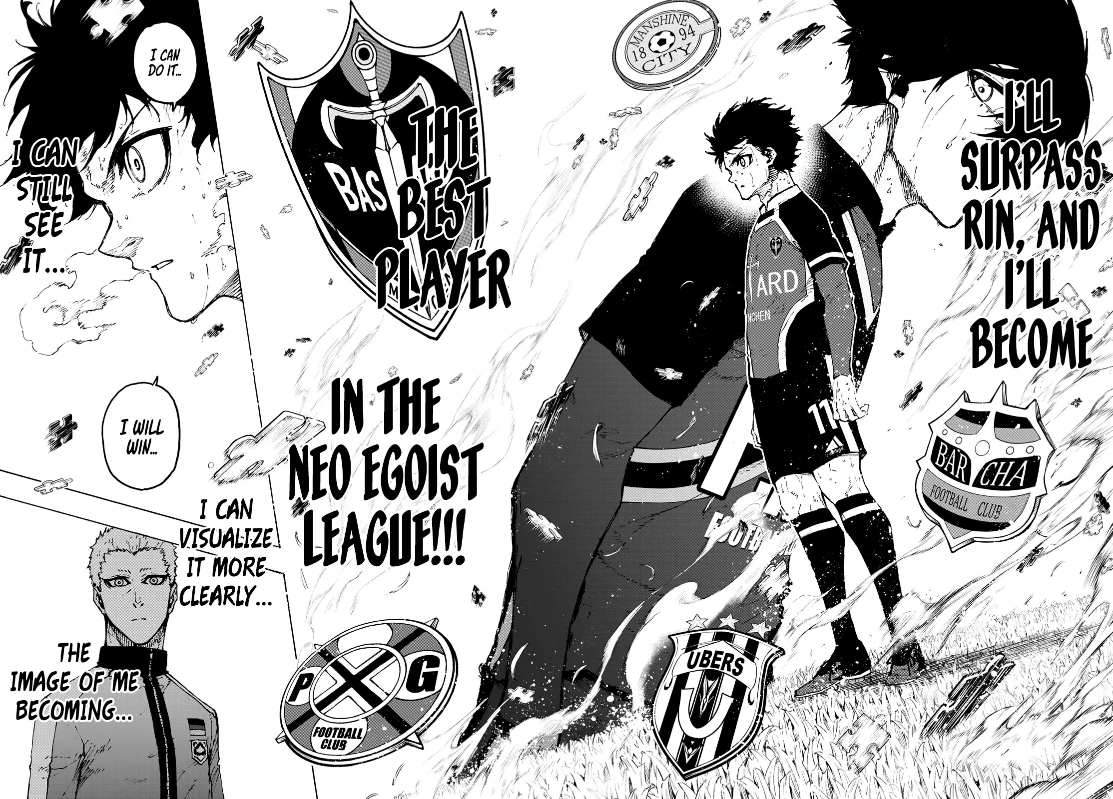 Blue Lock Chapter 258 page 17 - Chapter 258: Combine and Invent. A new weapon!