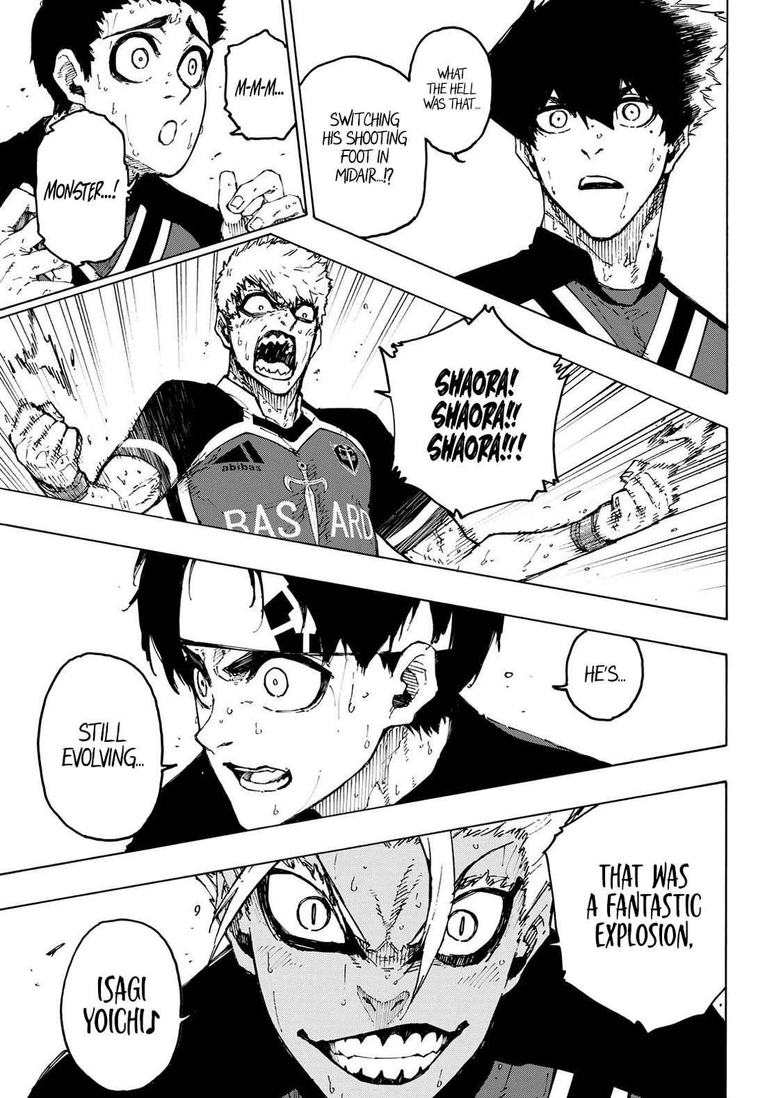 Blue Lock Chapter 258 page 4 - Chapter 258: Combine and Invent. A new weapon!