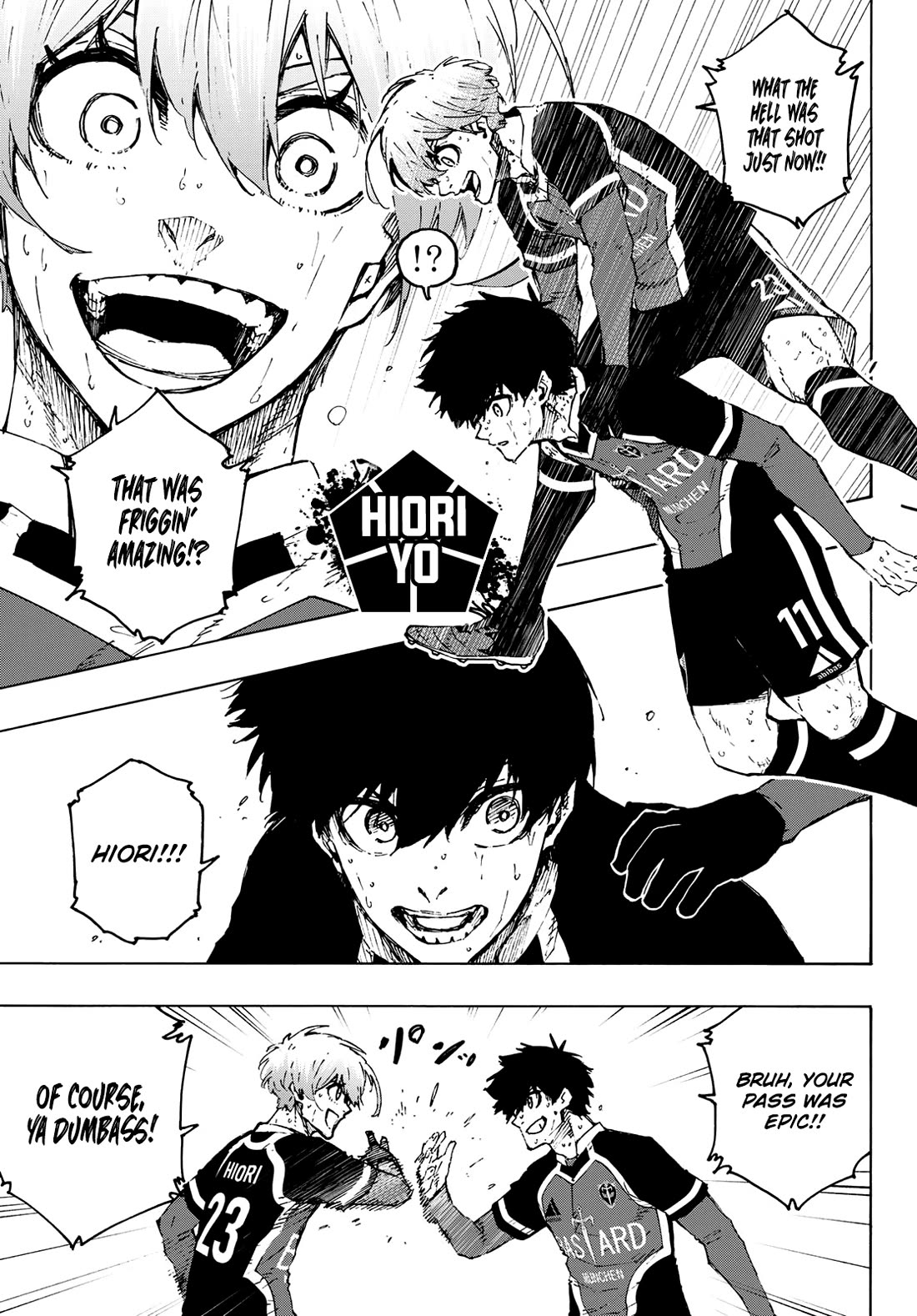 Blue Lock Chapter 258 page 6 - Chapter 258: Combine and Invent. A new weapon!