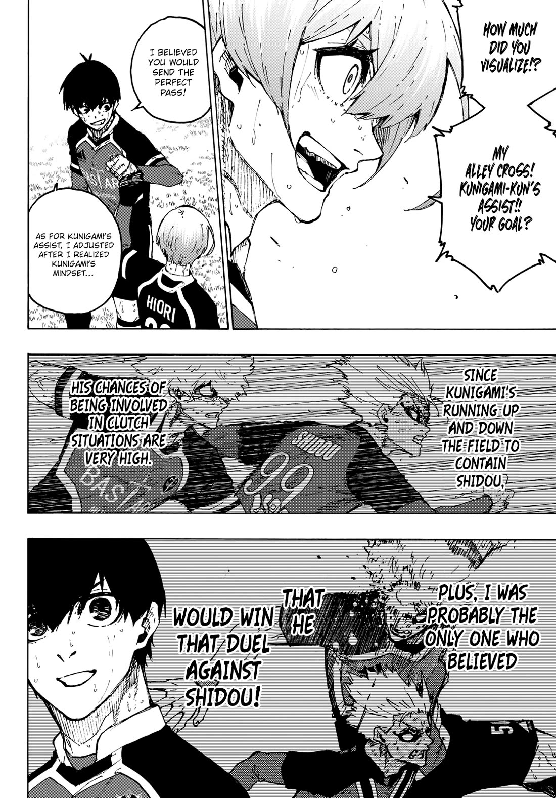 Blue Lock Chapter 258 page 7 - Chapter 258: Combine and Invent. A new weapon!