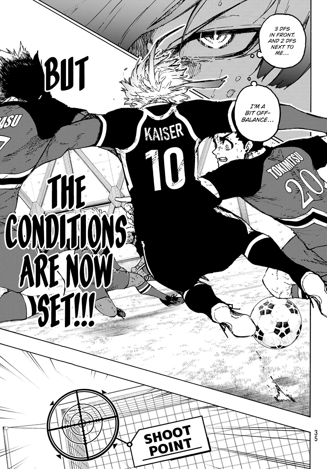Blue Lock Chapter 259 page 18 - Chapter 259: Challenge the impossible!