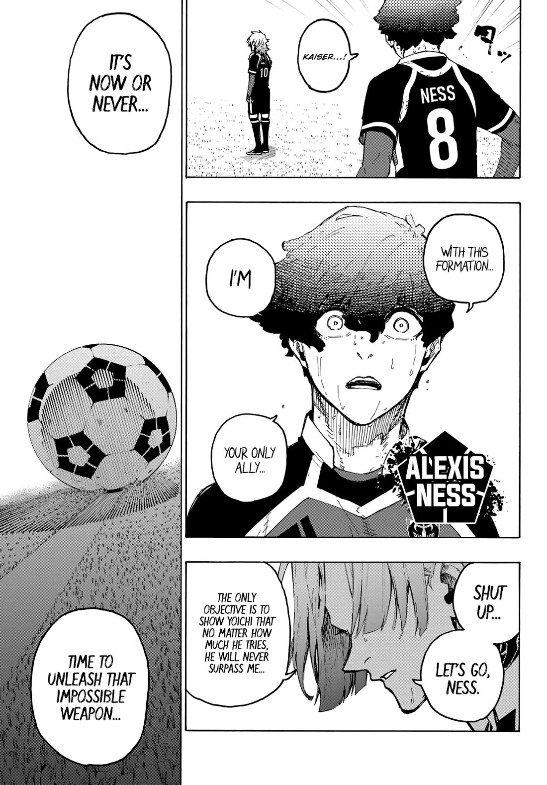 Blue Lock Chapter 259 page 5 - Chapter 259: Challenge the impossible!