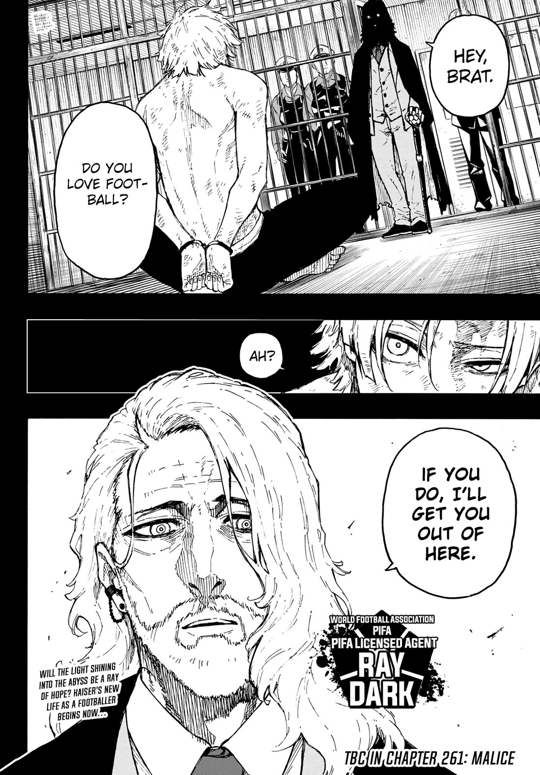 Blue Lock Chapter 260 page 19 - Chapter 260: Piece of Trash