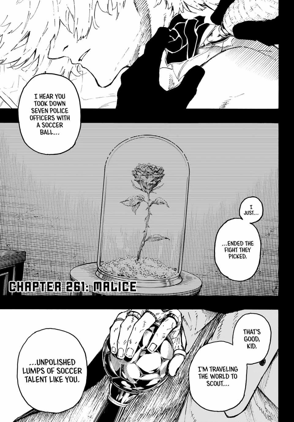 Blue Lock Chapter 261 thumbnail