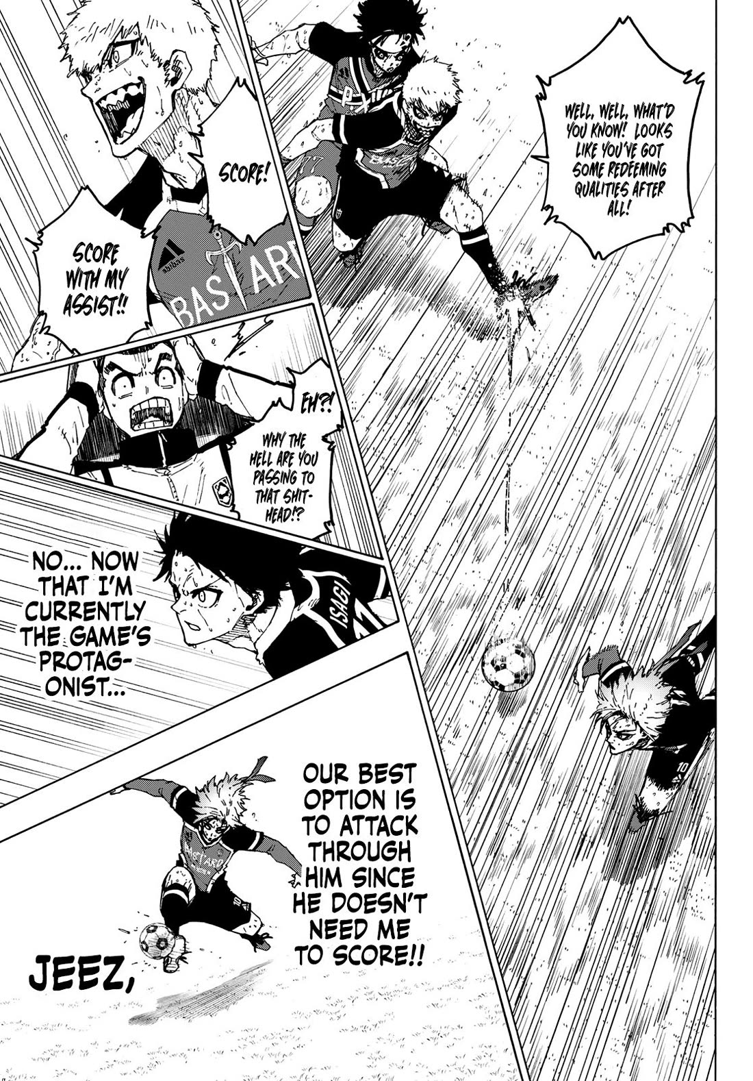 Blue Lock Chapter 263 page 12 - Chapter 263: Boundary
