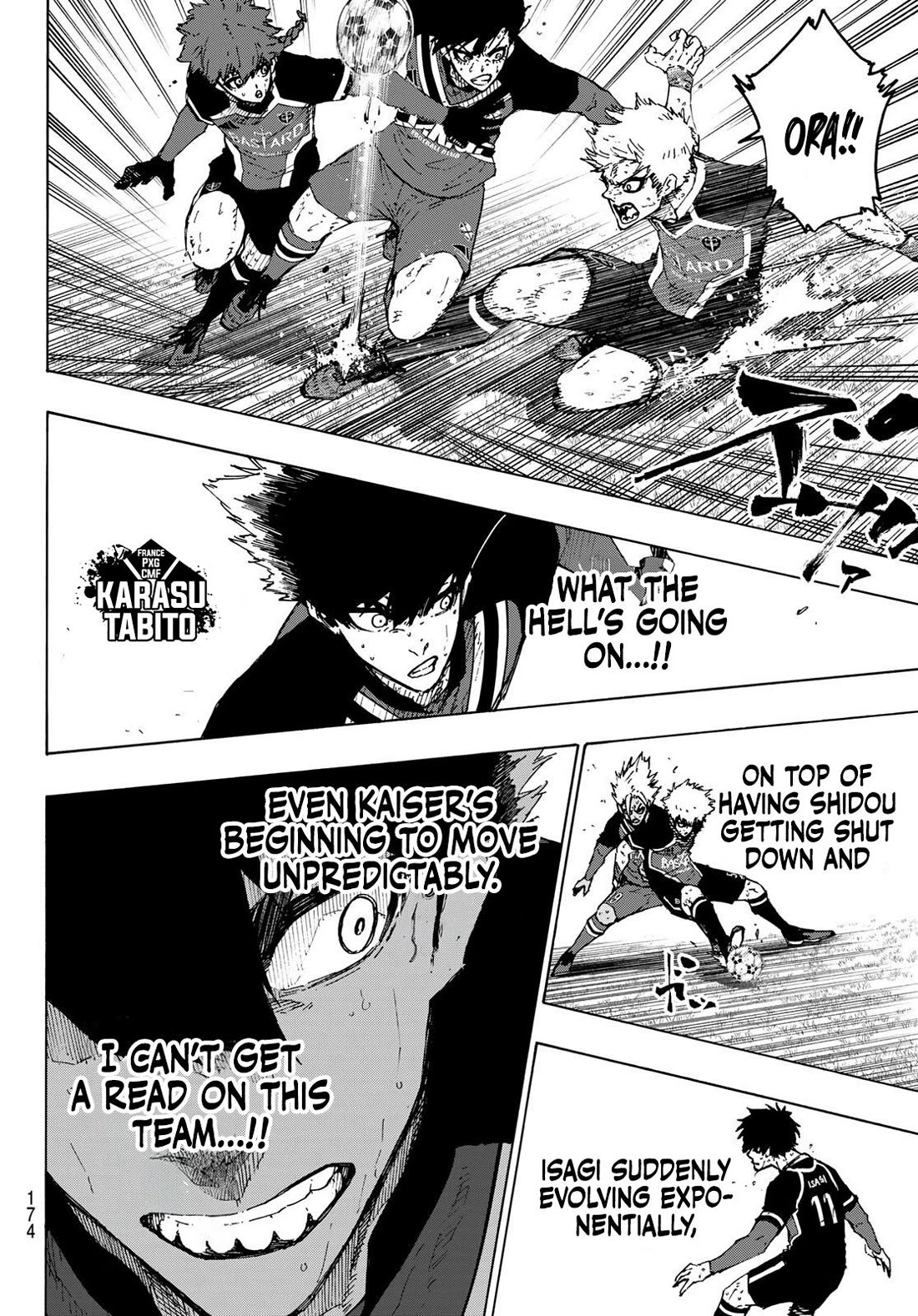 Blue Lock Chapter 263 page 17 - Chapter 263: Boundary