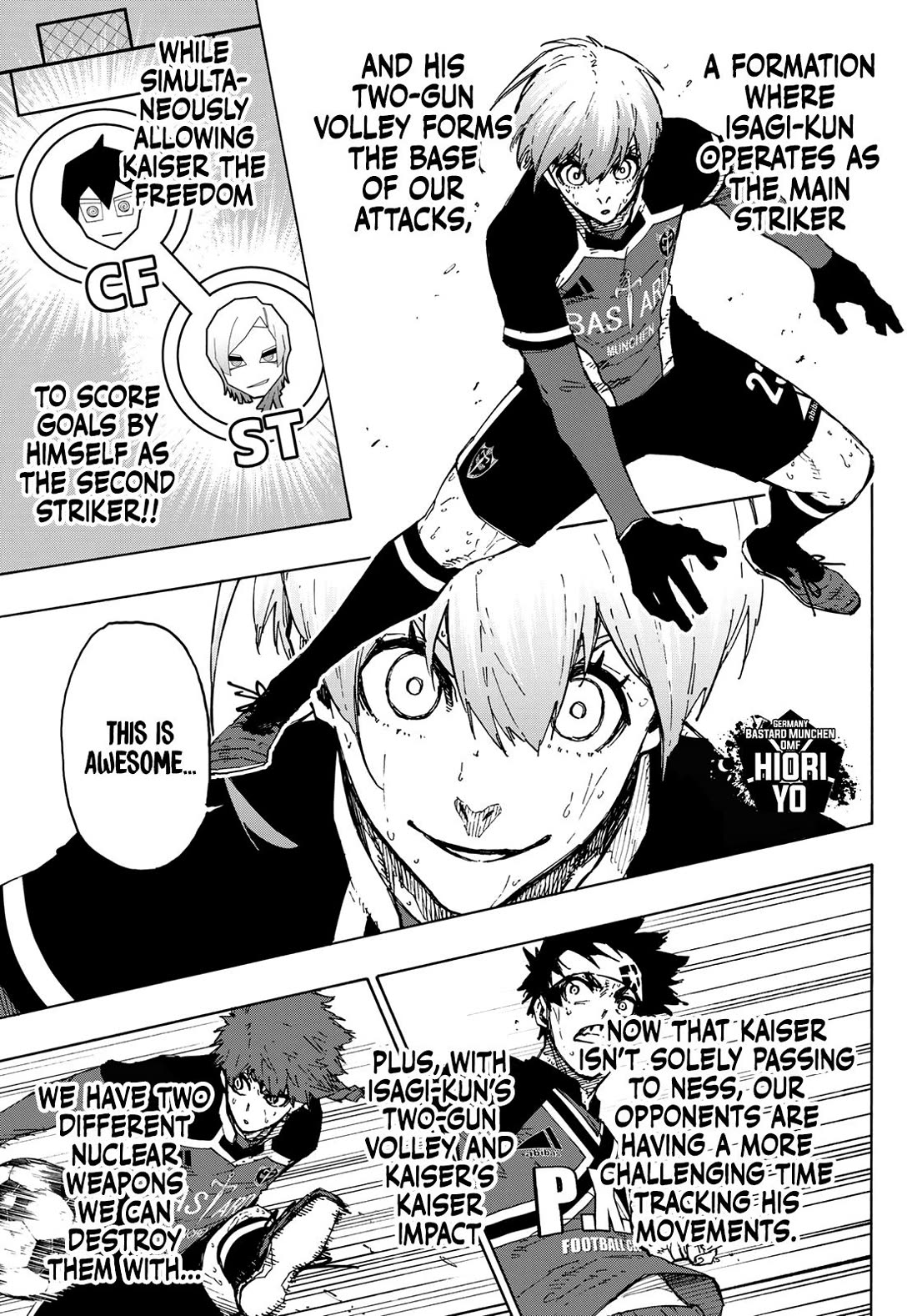 Blue Lock Chapter 263 page 18 - Chapter 263: Boundary