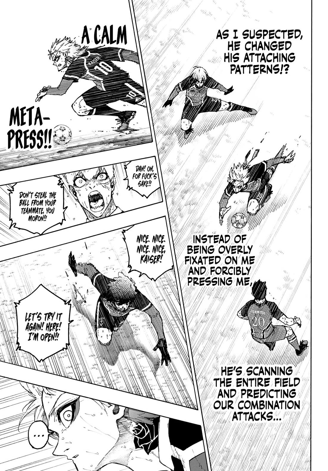Blue Lock Chapter 263 page 8 - Chapter 263: Boundary