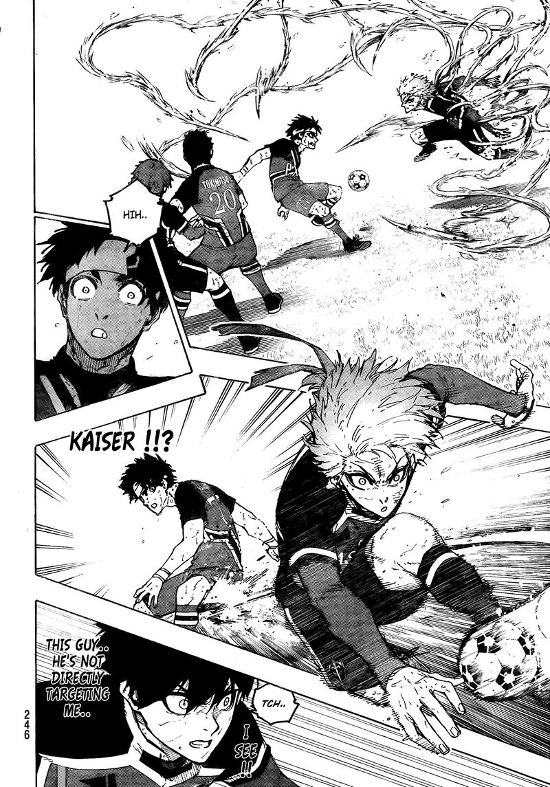 Blue Lock Chapter 264 page 11 - Chapter 264: DEATH,DEATH,DEATH, LIFE.