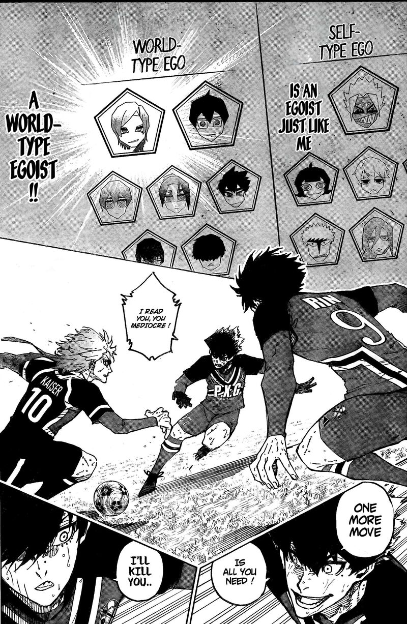 Blue Lock Chapter 264 page 15 - Chapter 264: DEATH,DEATH,DEATH, LIFE.