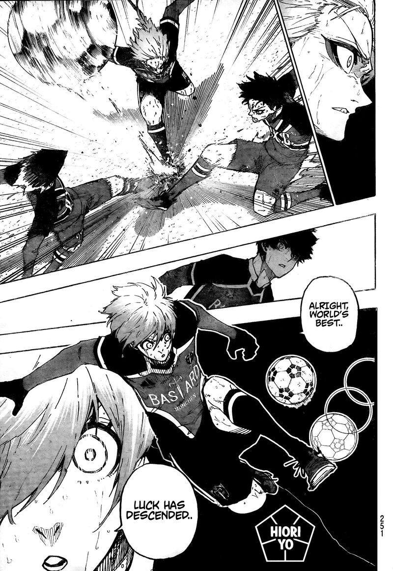 Blue Lock Chapter 264 page 16 - Chapter 264: DEATH,DEATH,DEATH, LIFE.