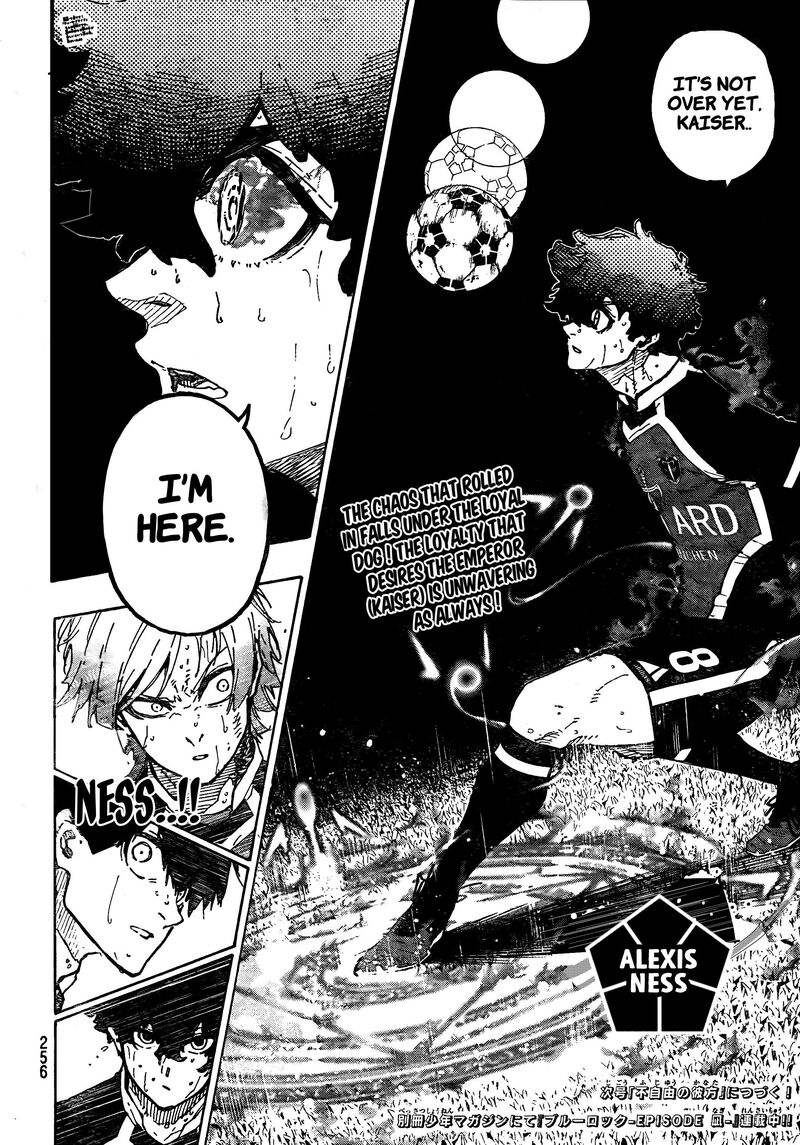 Blue Lock Chapter 264 page 20 - Chapter 264: DEATH,DEATH,DEATH, LIFE.