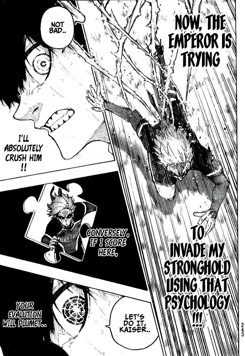 Blue Lock Chapter 264 page 8 - Chapter 264: DEATH,DEATH,DEATH, LIFE.